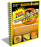 Quick and Easy Chicken Casserole Recipes eCookbook